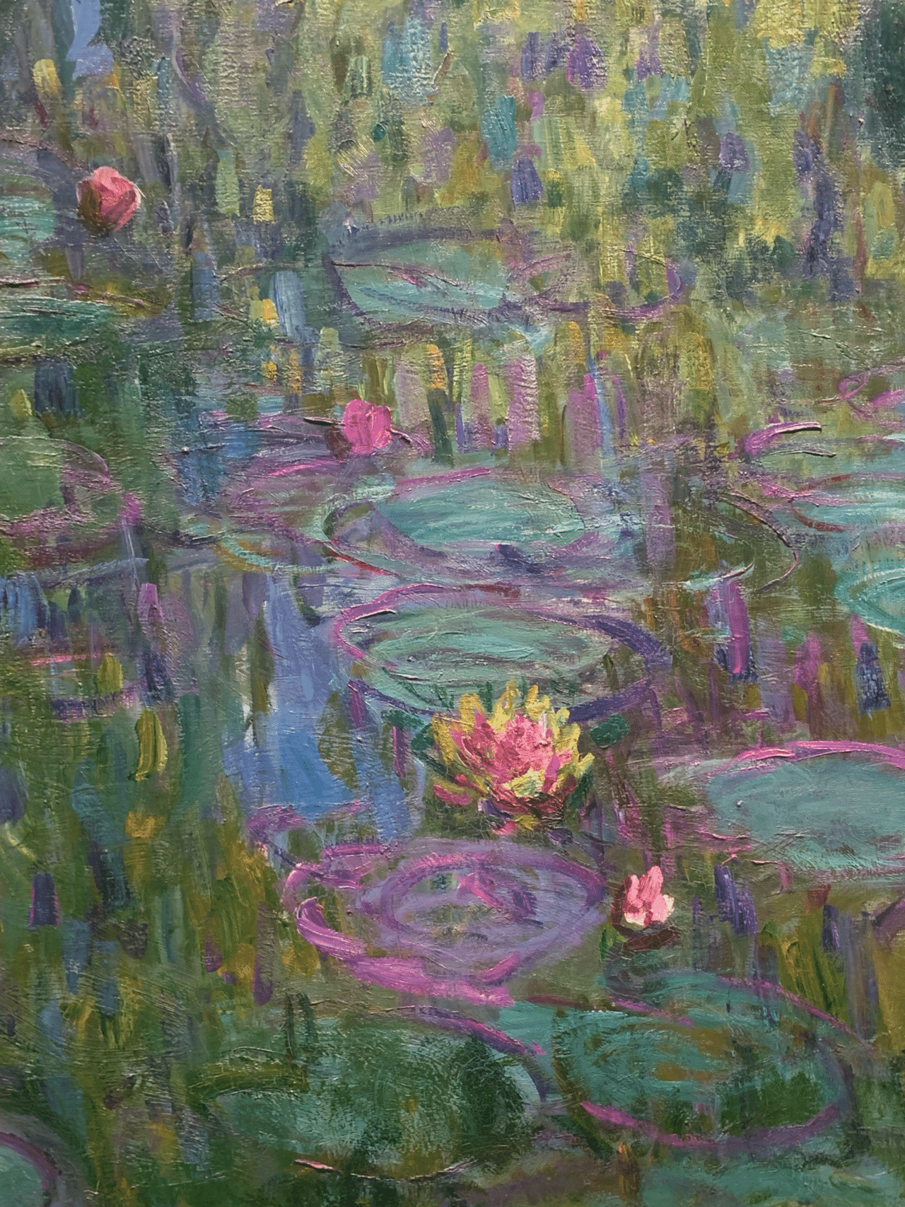 モネ《睡蓮》②「大蓮華展」、モネの頭に極楽浄土はどれほどあったのか