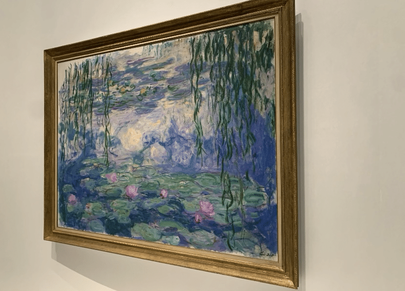 モネ《睡蓮》②「大蓮華展」、モネの頭に極楽浄土はどれほどあったのか