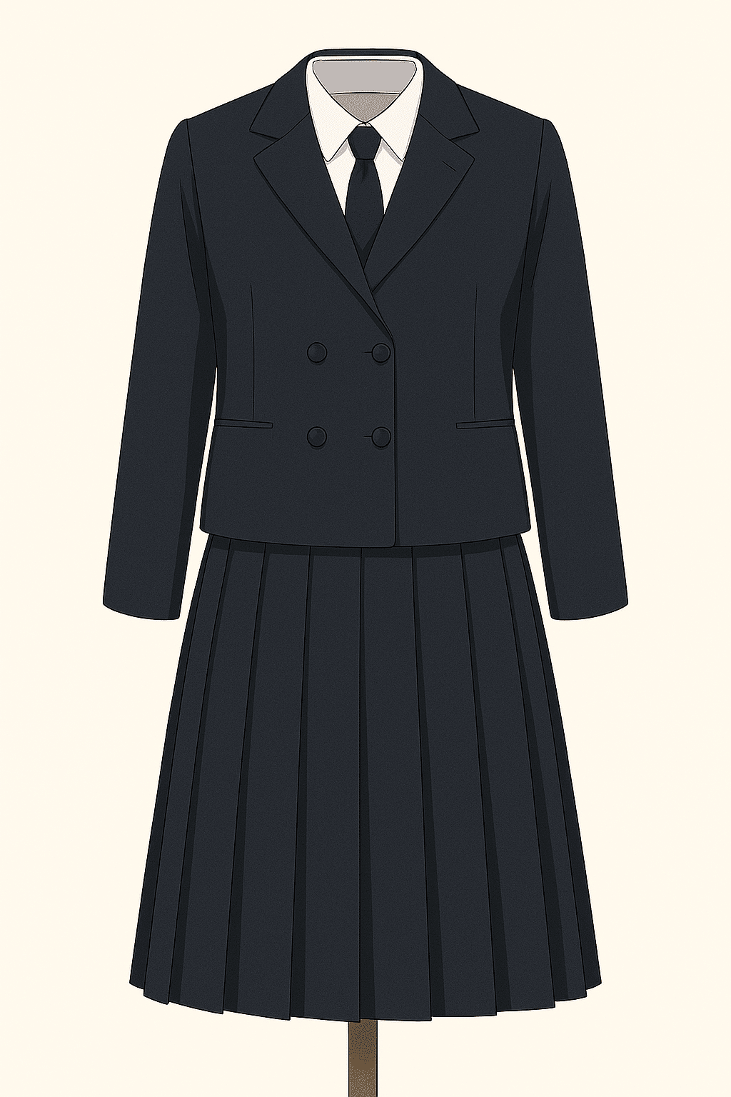 沖縄県立那覇商業高校(冬制服)｜やおよろず標本室