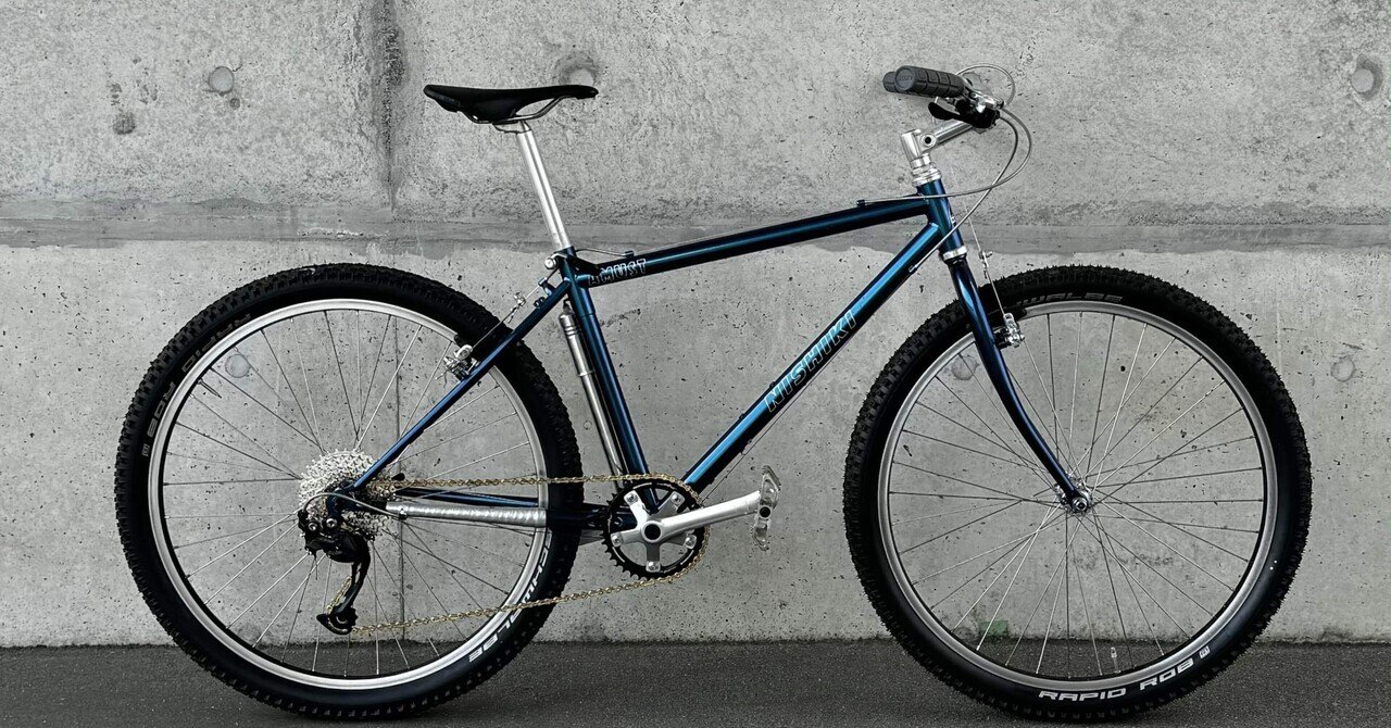 grafton STOP チドリ ケーブルハンガー old mtbに パープル BIKECHECK：RALEIGH USA CHILL BLUE 1991 x Clydesdale Fork