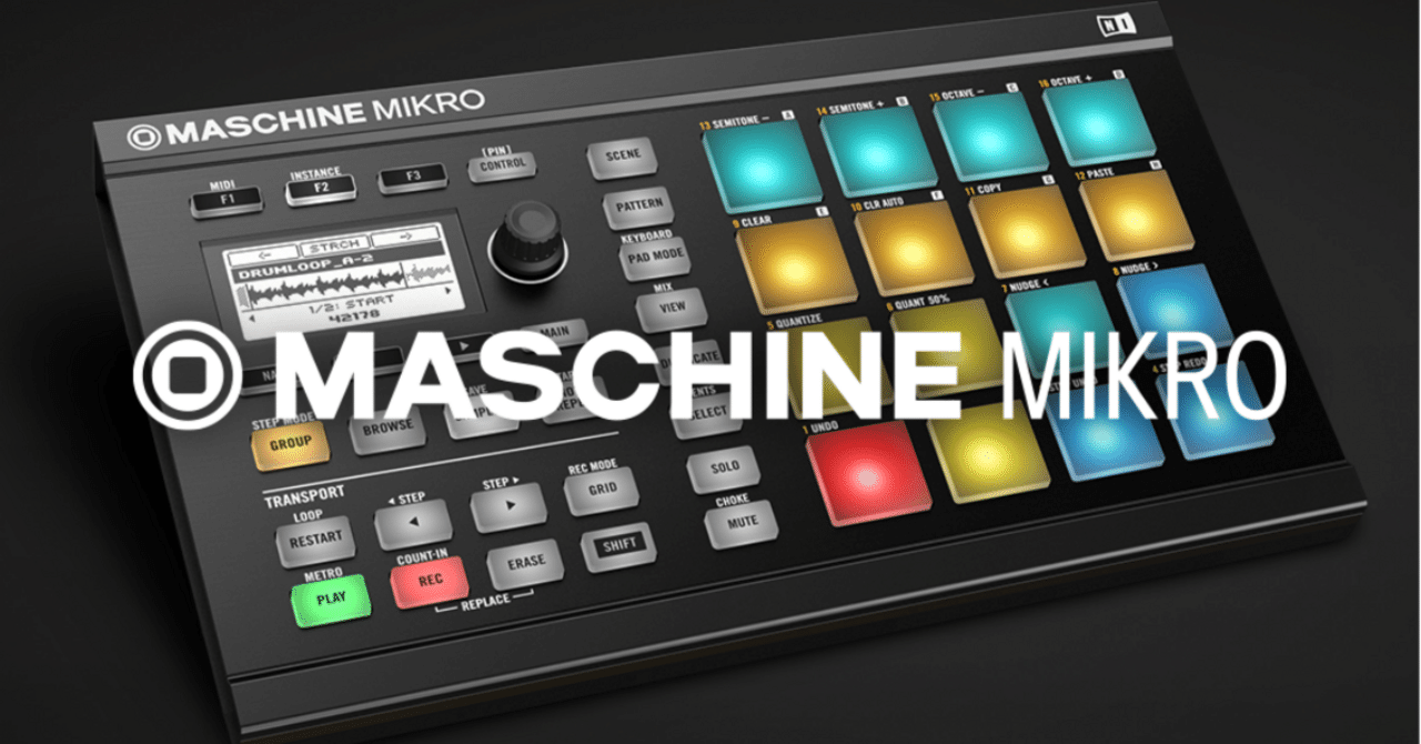 🎹MaschineでAddictive Drums2を活用するための16パッド配置