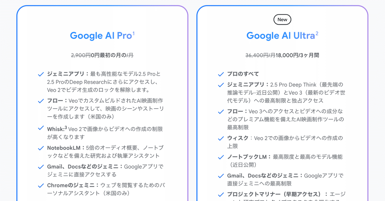 ChatGPT ・ Gemini ・ Claude ・ Grok のサブスクの料金プランまとめ｜npaka