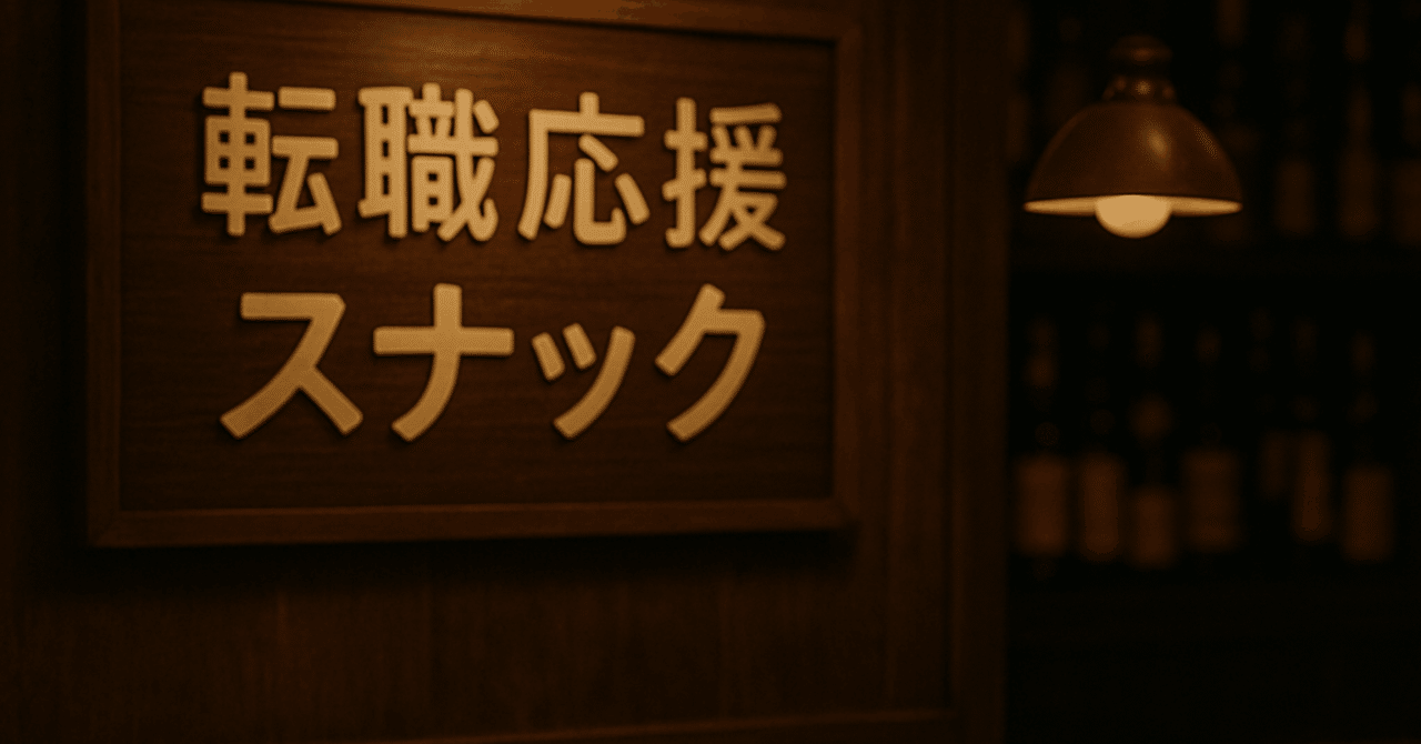 【はじめまして】転職応援スナックへようこそ。転職応援スナック　元人事ママのやさしめアドバイス