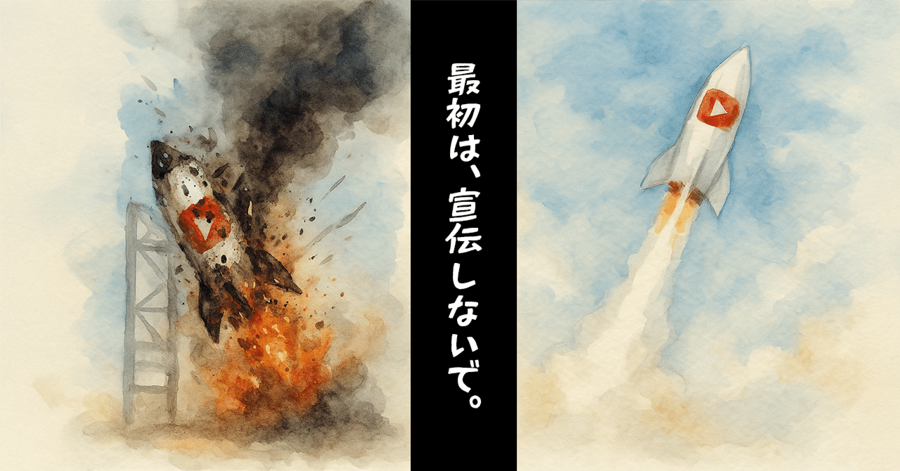 【YouTube担当者必読】なぜ開設直後の宣伝がチャンネルを爆死させるのか?Ryota | 群馬のYouTube顧問