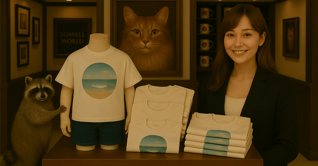アライグマくんのTシャツ納品です｜Leo inova