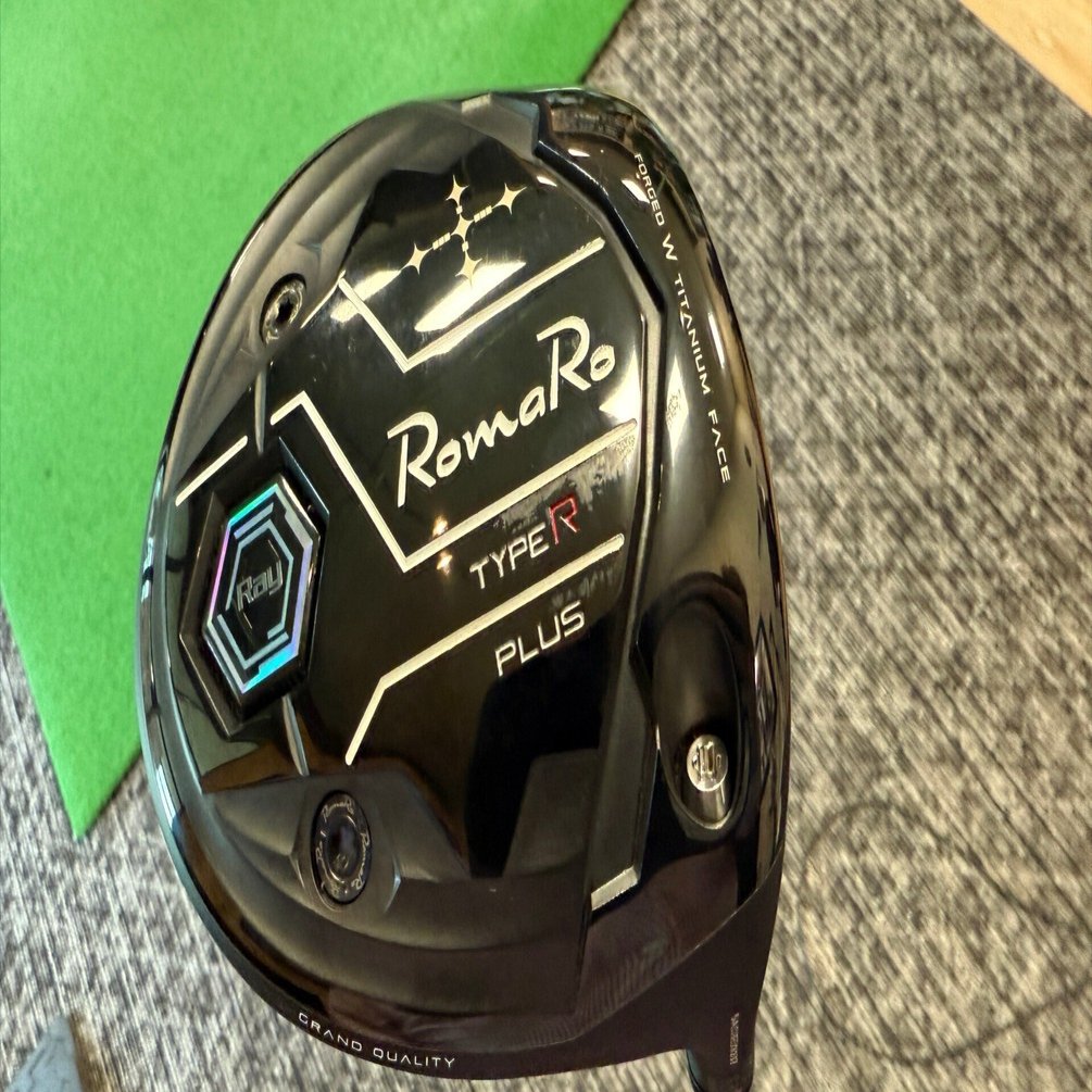 R oma Ro RAY αブラックドライバー　10.５° RomaRo Ray αブラック ドライバー 10.5度 とにかく曲がらないだけじゃ
