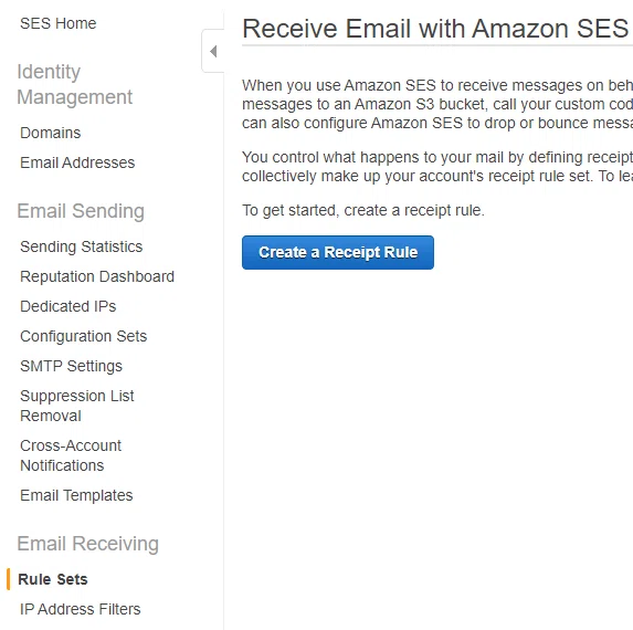 Amazon Simple Email Servicesでメールを受信してs3に保存する ふじい Note