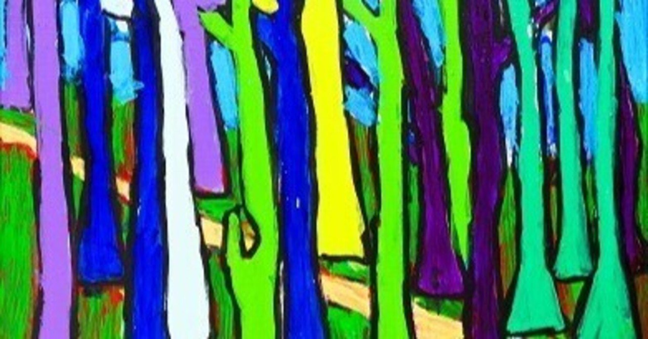 油絵 絵画【青い森】 油絵 油彩 油彩画 絵 絵画 【青い森】 | HIROSHI1990