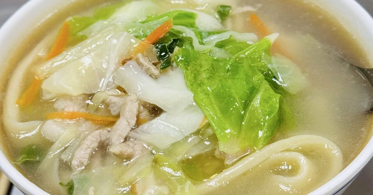 徒然日記202505xx/【台湾🇹🇼202503】㉕ 周記手工家常麺 / 素朴な