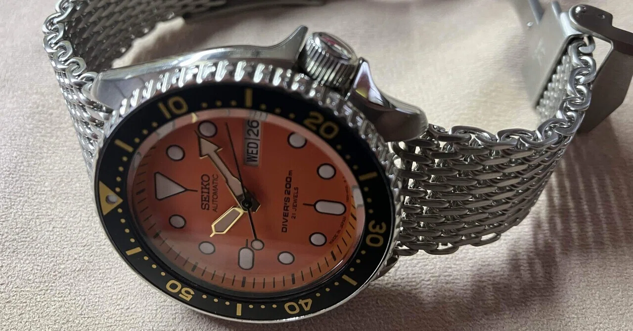 SEIKO SKX011 オレンジボーイ｜kplum