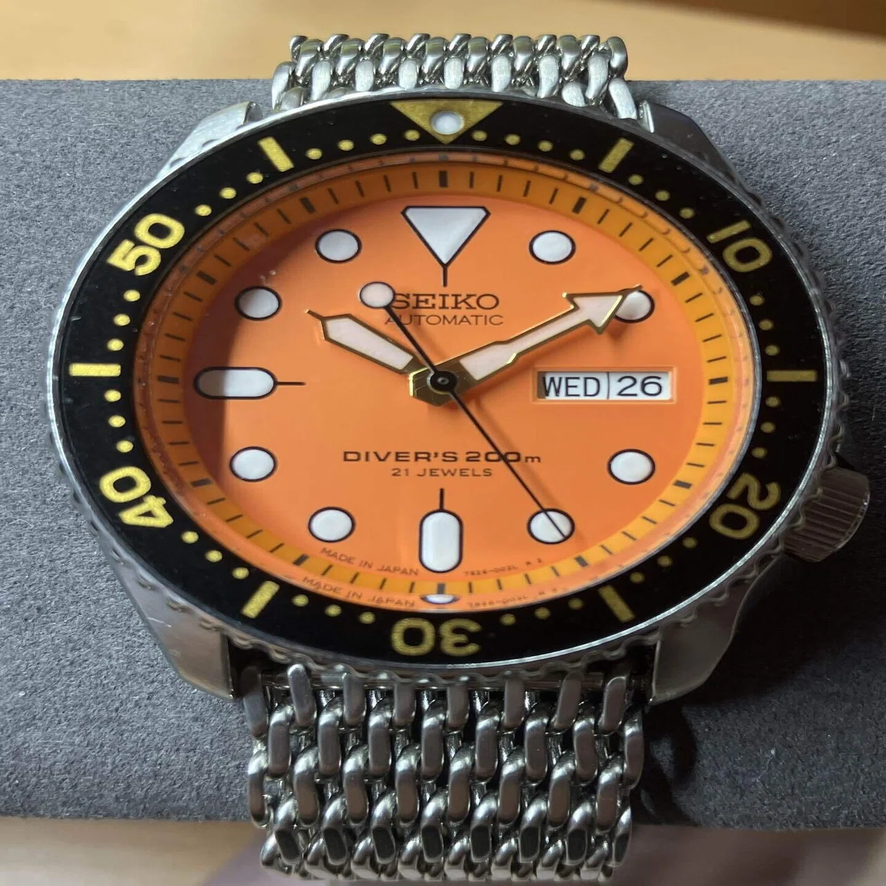 SEIKO SKX011 オレンジボーイ｜kplum