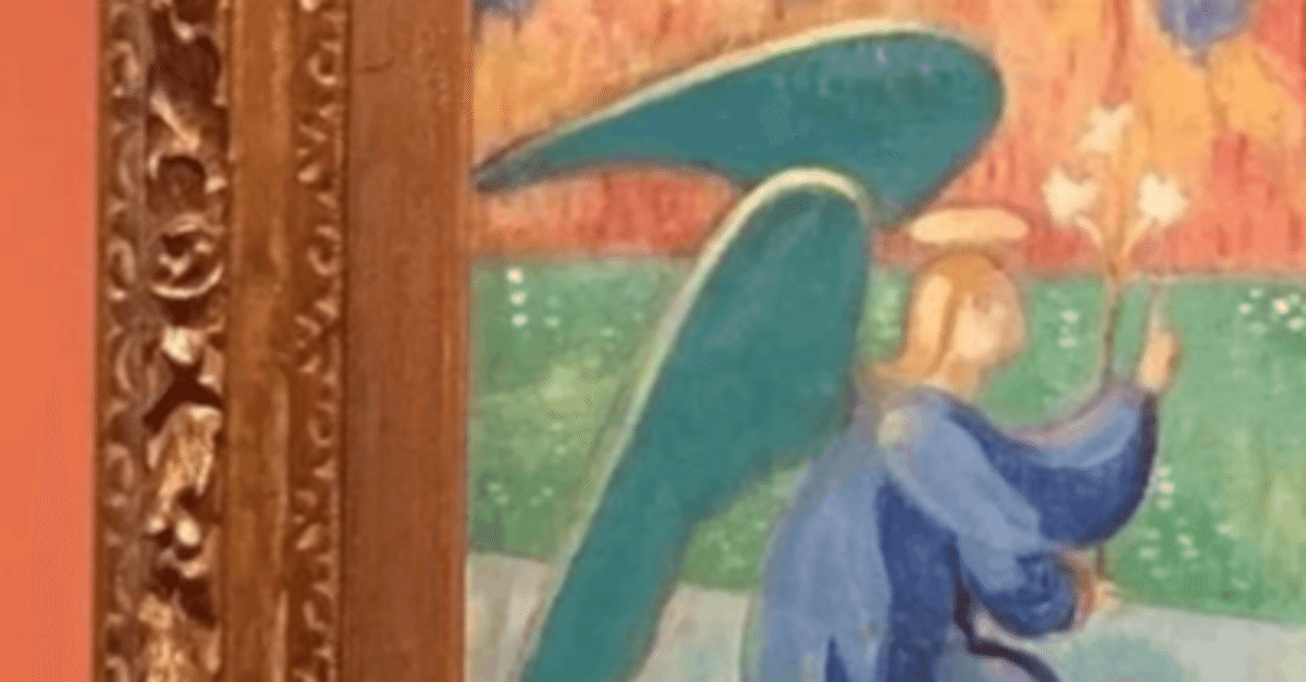 Annunciation as Arranged By A Bored Seven Year Old （お題