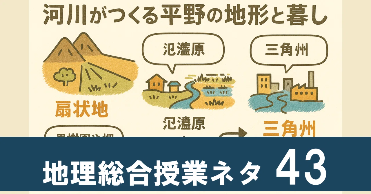 扇状地 と 三角州 の 違い
