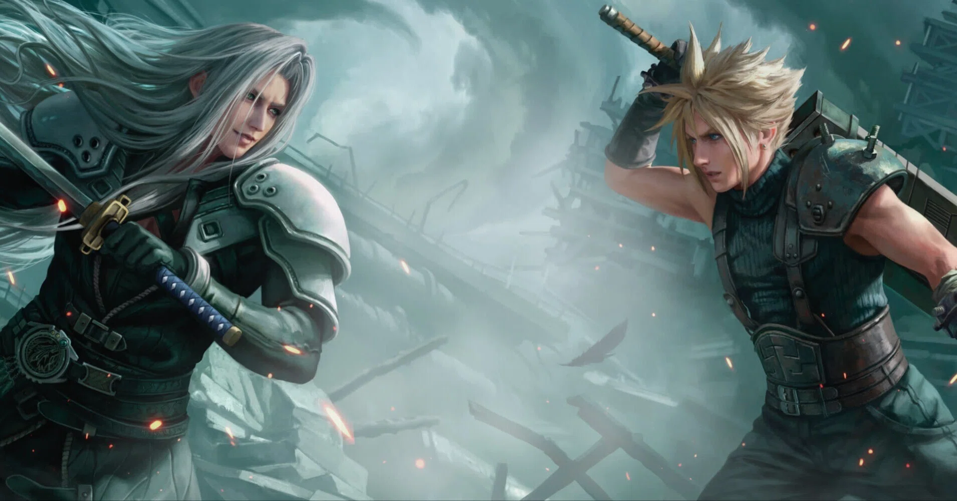 MTG 威名のソルジャー FF セフィロス 威名のソルジャー、セフィロス 片