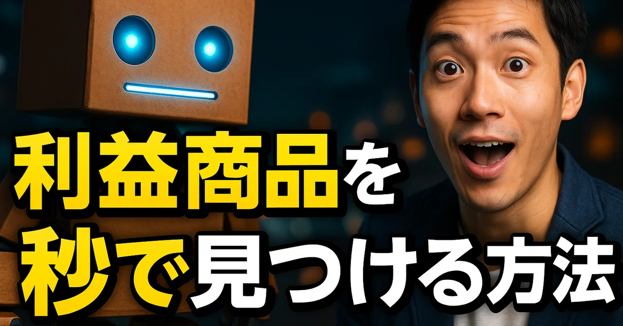 AI×物販で月5万円】仕入れもリサーチもAI任せ！20年の転売経験から導い 