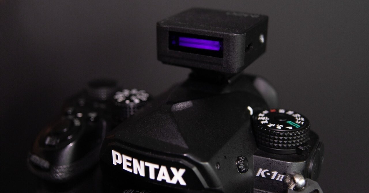 PENTAX フィルム一眼レフカメラ➕フラッシュ ミニフラッシュを赤外線トリガー化してPENTAXの外部フラッシュを