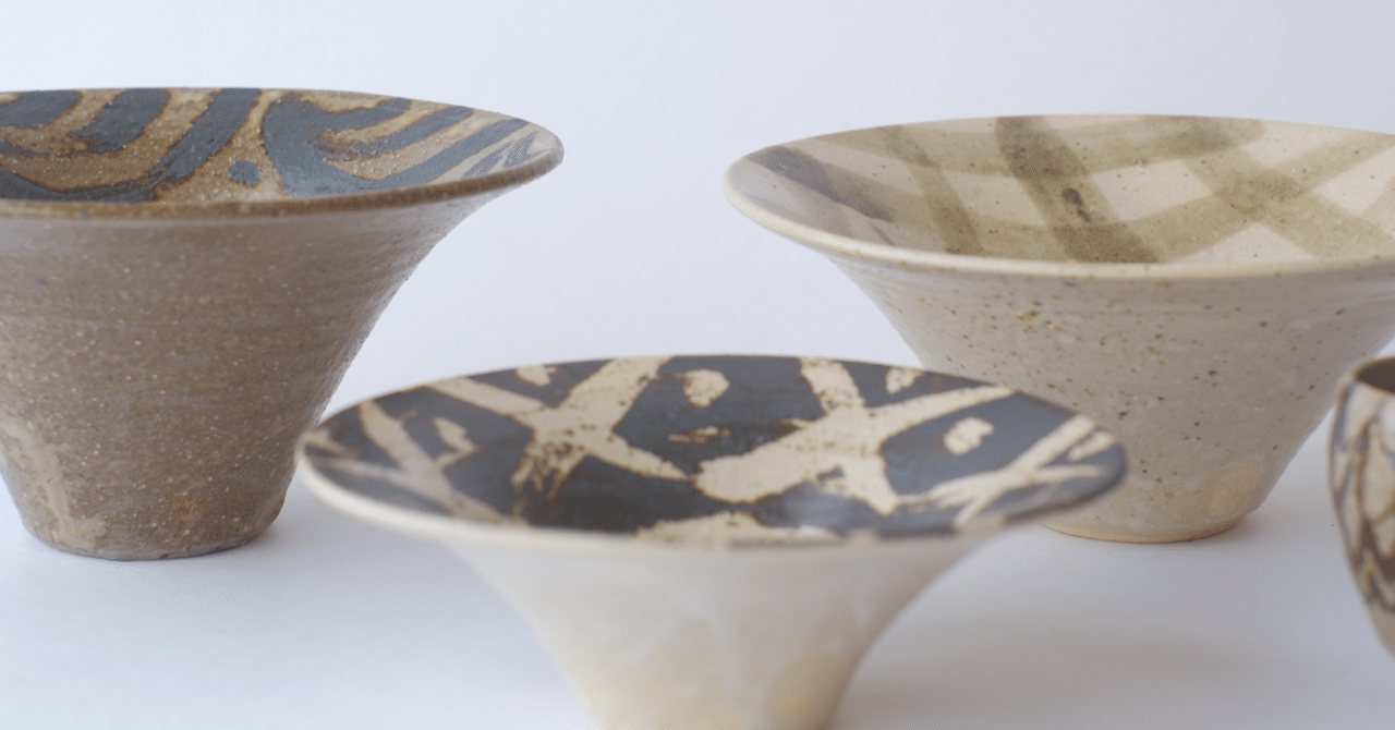 陶器「天の川・天嵐」 6月の個展のお知らせ 西川真衣｜廻り道 峯山 まりな