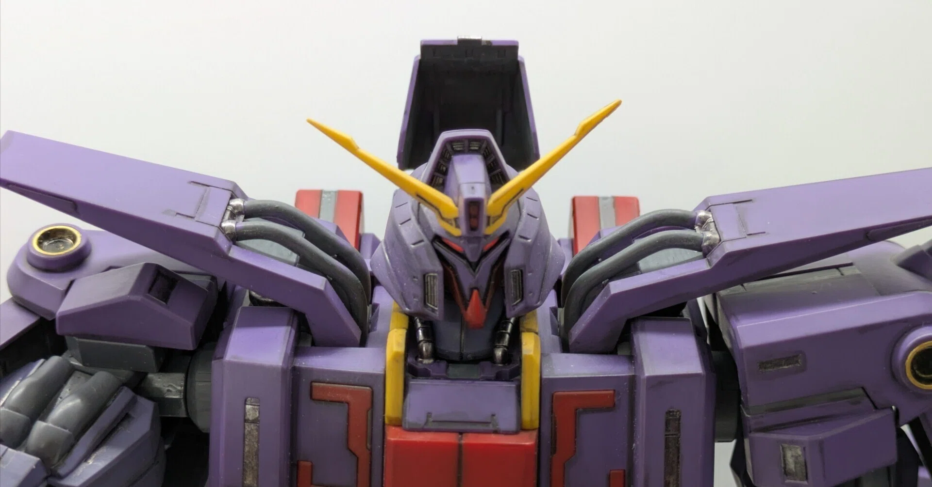 作例】【ガンプラ】1/144 HGUC サイコガンダム mk-Ⅱ｜うえだ ヒロ