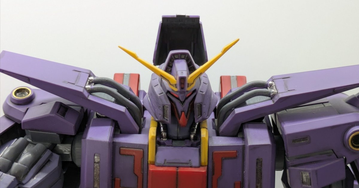 作例】【ガンプラ】1/144 HGUC サイコガンダム mk-Ⅱ｜うえだ ヒロ