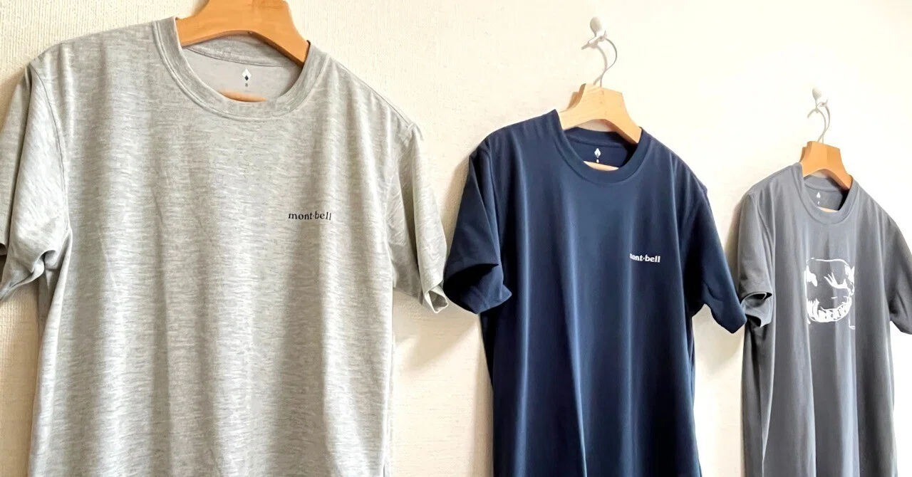 mont-bell WIC.T｜最強の夏用Tシャツ。ただしサイズ感と白透けには注意