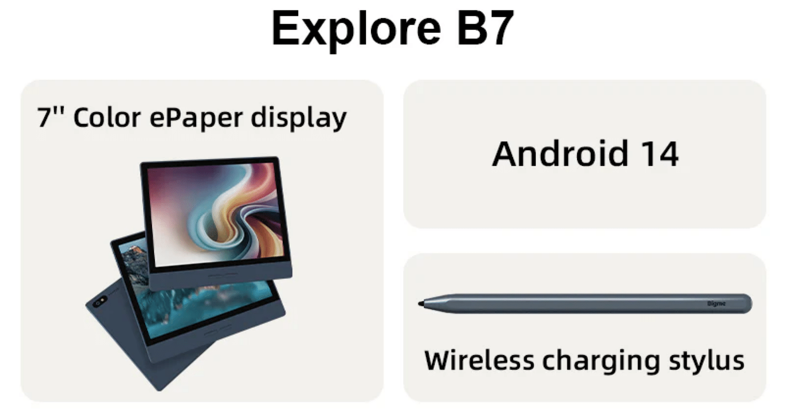 Bigme B7の個人的感想｜Makoto Kinogami(木野神まこと)