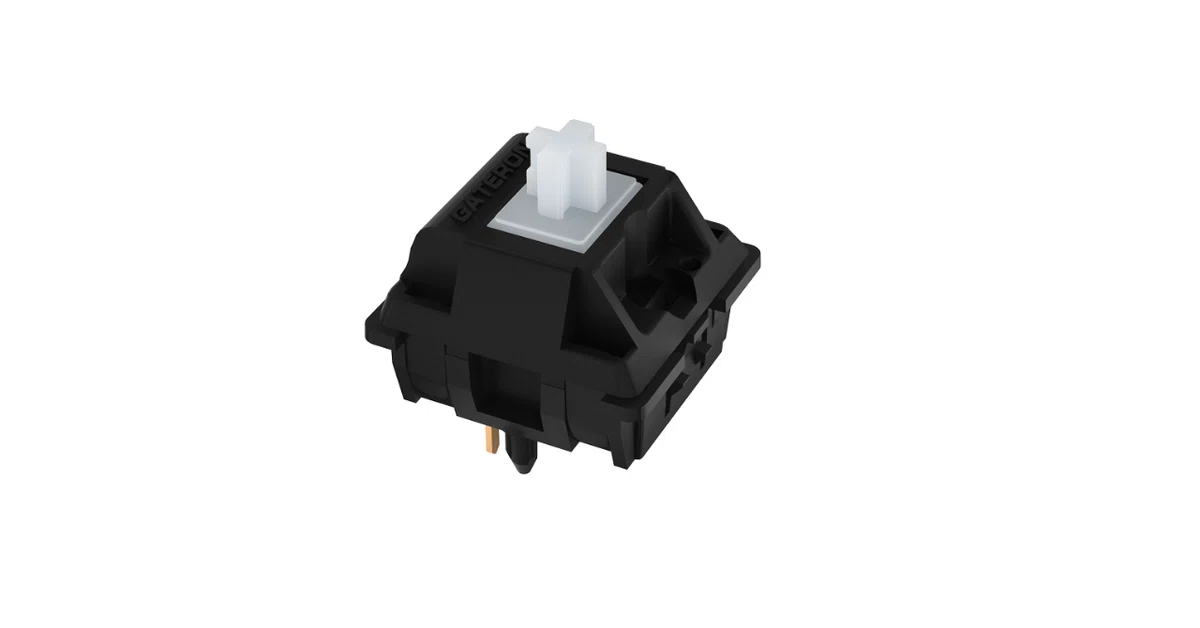 Gateron KS-3X Full Black Silent Switch White｜KBDswitches