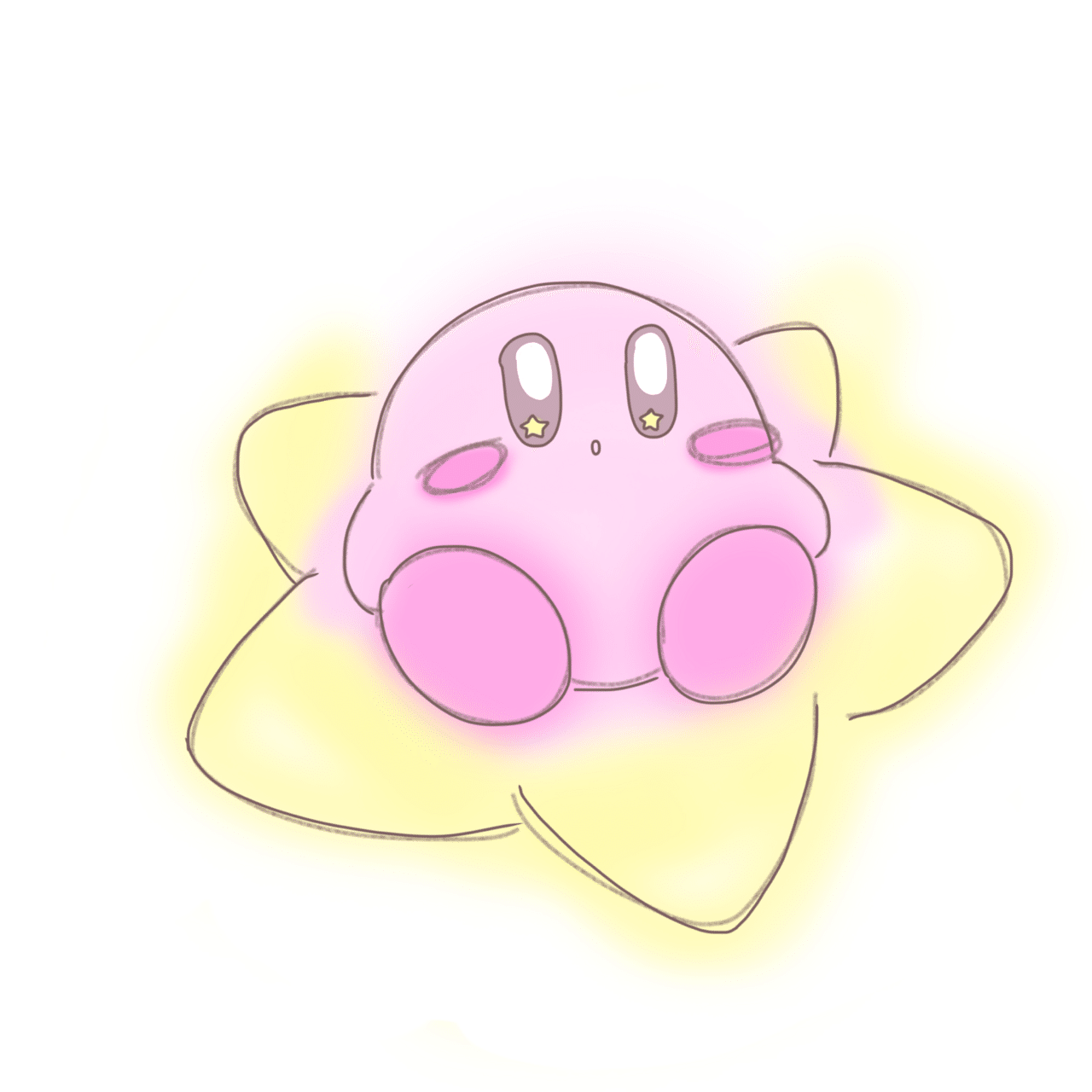 【激レア】星のカービィ 複製原画 星のカービィとSNSで人気「monet(モネ)」が初コラボ！ フリュー限定の