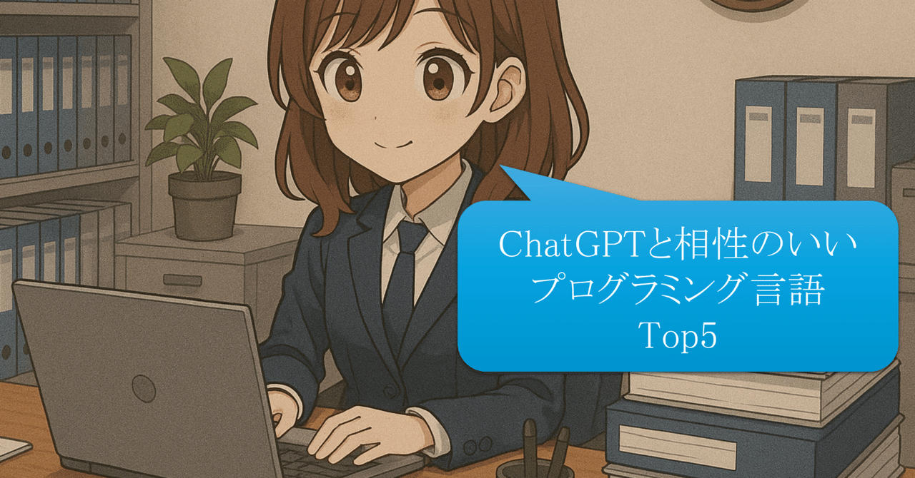 ChatGPTと相性のいいプログラミング言語ランキングTop5＆解説まとめprin