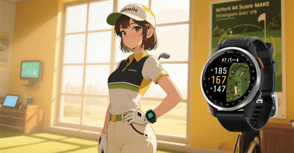 ゴルフが変わる一手！Garmin Approach S44はスコアメイクの戦略