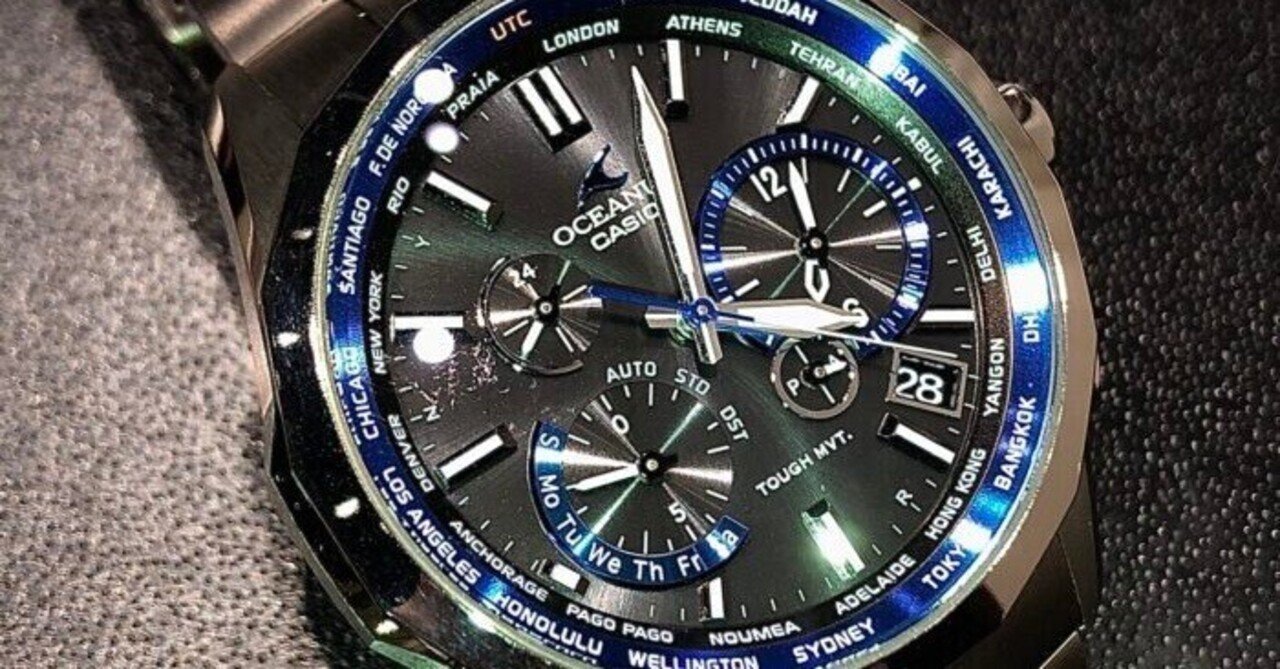 愛用のカシオ オシアナスが故障？修理・オーバーホール・電池交換の