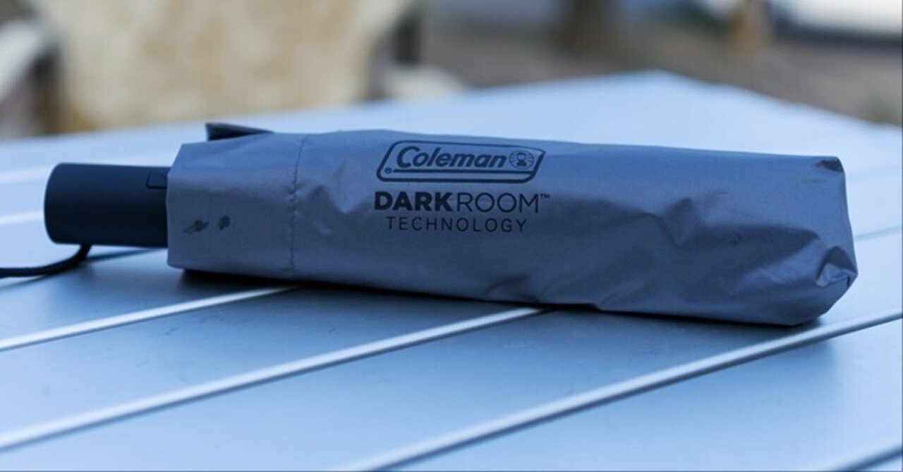 男も日傘の時代？ローソンのコールマン(Coleman)コラボ晴雨兼用