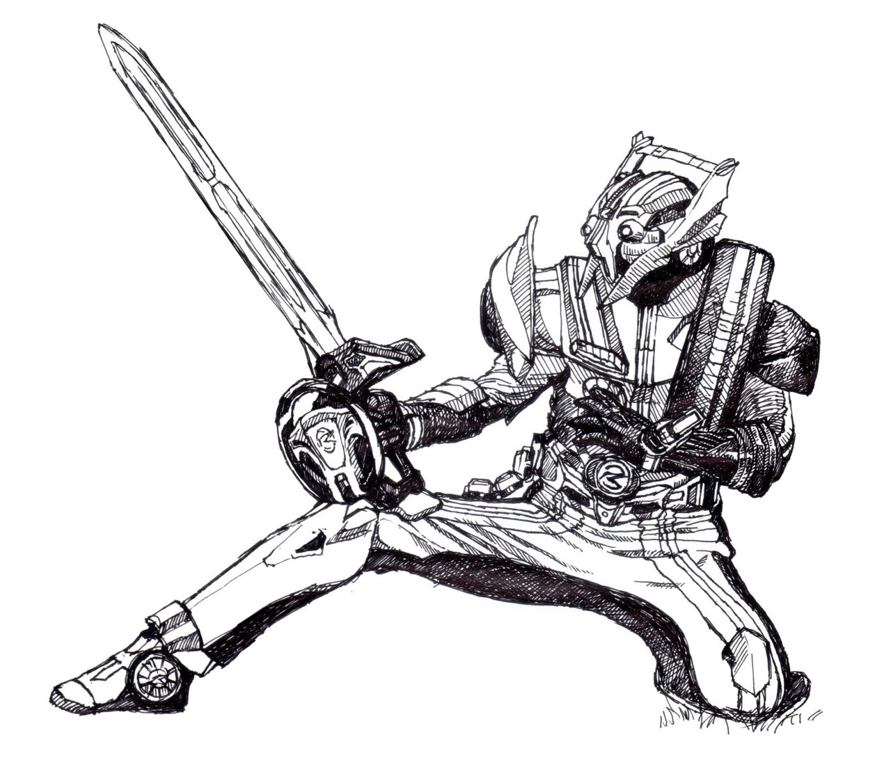 昼間 なぜか仮面ライダーの映画を観にいくことに 三条陸はやはりツボでした ここのところ絵を描いていなかったので 映画が面白かった記念にライダー に初挑戦です もちだみわ Note