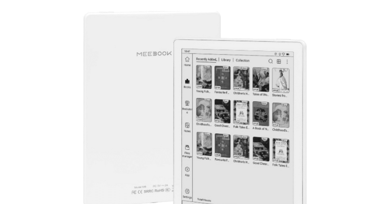 (ほぼ新品)MEEBOOK/likebook M8 電子書籍リーダー Amazon.com: Meebook E-Reader M8 | 7.8' Eink Carta Screen | 300PPI