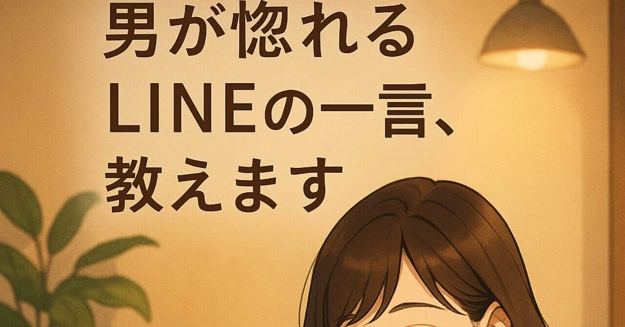 『男が惚れるLINEの一言、教えます。―本命になる女子のLINE術7選』｜恋愛カフェ編集部