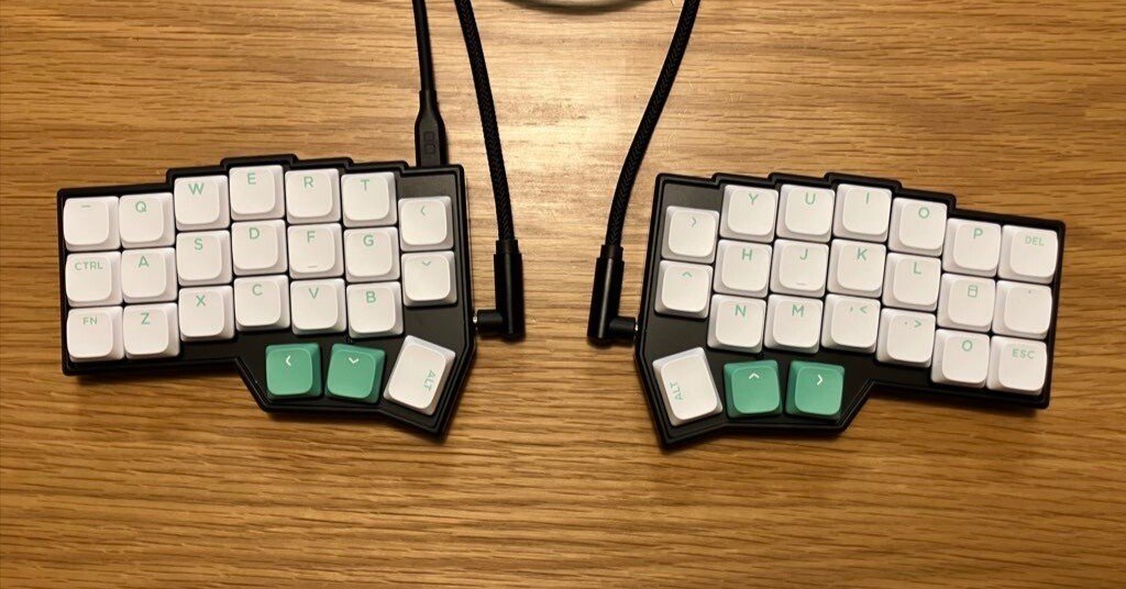 Corne V4 Chocolate 左右分割キーボード Corne V4 Chocolate