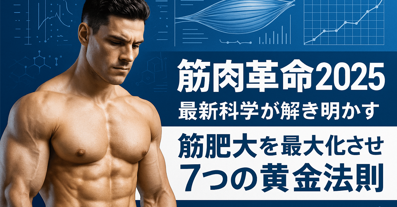 特典：図解PDFファイル]筋肉革命2025：最新科学が解き明かす筋肥大を