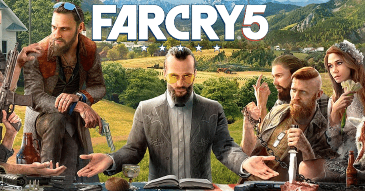 最高の世界と悪魔の国道 Far Cry5 クリアレビュー ヒヒガシ Note