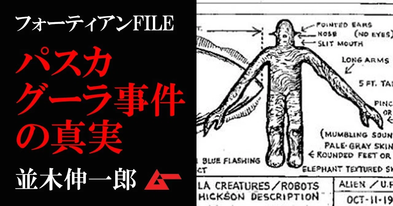 異星人遭遇者が45年ぶりに記した事実とは パスカグーラ事件 の真実 並木伸一郎 フォーティアンfile ムーplus