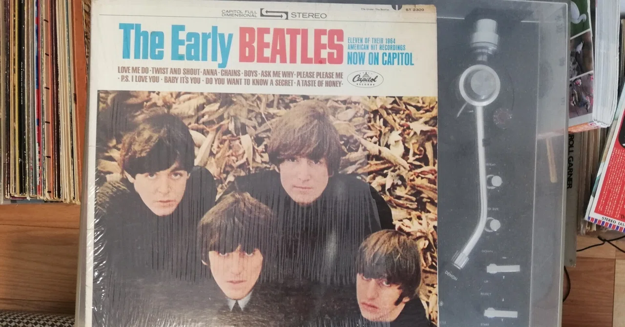 激レア！希少！The Early ミュージック BEATLES: EARLY Amazon.co.jp: レコード　USA製 BEATLES 洋楽