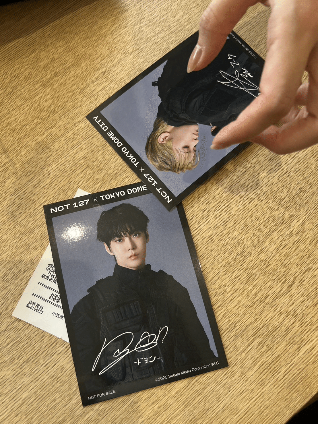 NCT DREAM 127 マーク　直筆サイン入りネームバッジ NCT DREAM 127 マーク 直筆サイン入りネームバッジ NCT DREAM 127