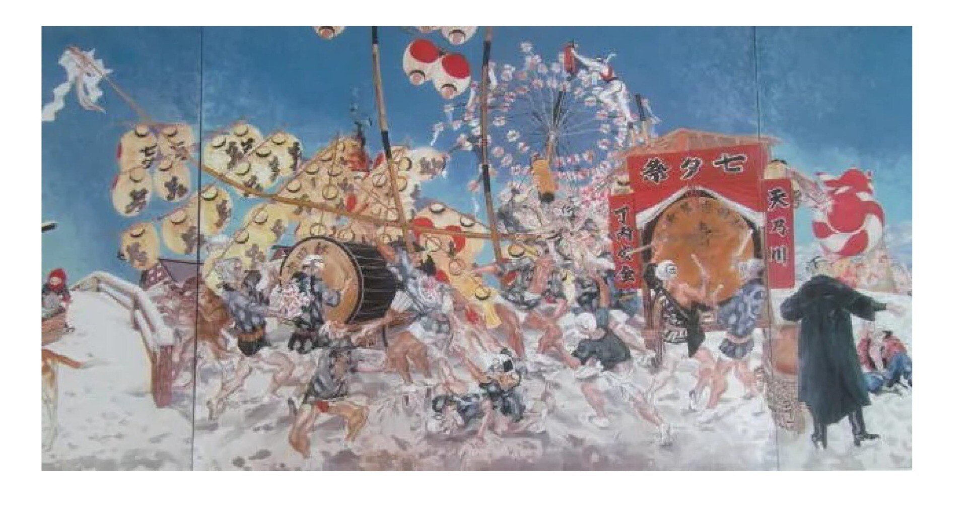 藤田嗣治の集大成《秋田の行事》──巨大絵巻に込められた想い｜standout