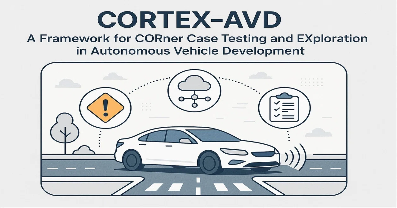 【論文要約:自動運転関連】CORTEX-AVD: A Framework for CORner Case Testing and ...