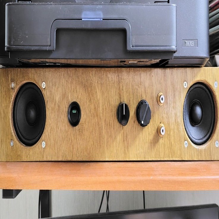 卓上アクティブスピーカーを作成する。｜まるこー