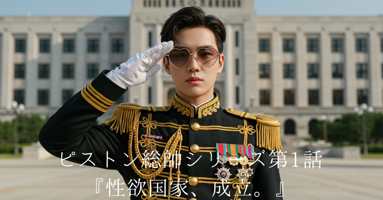 ピストン総帥シリーズ第1話『性欲国家、成立。』|ピストン総帥