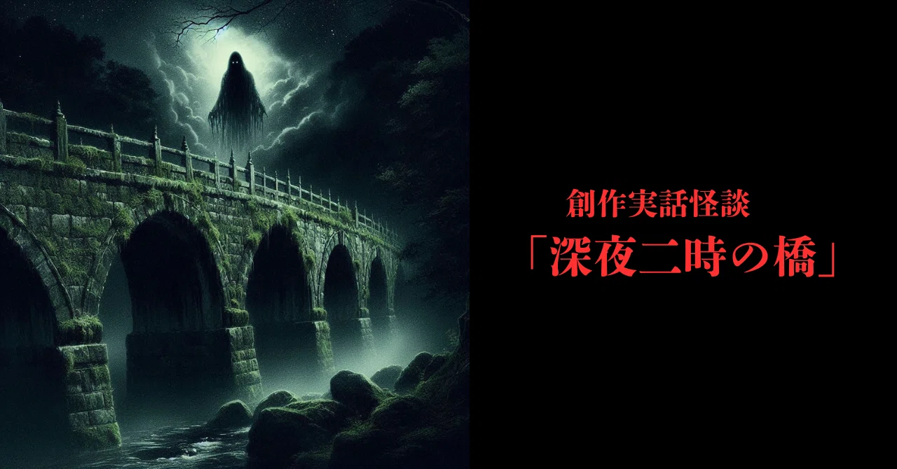 創作実話怪談 「深夜二時の橋」｜深見胡堂