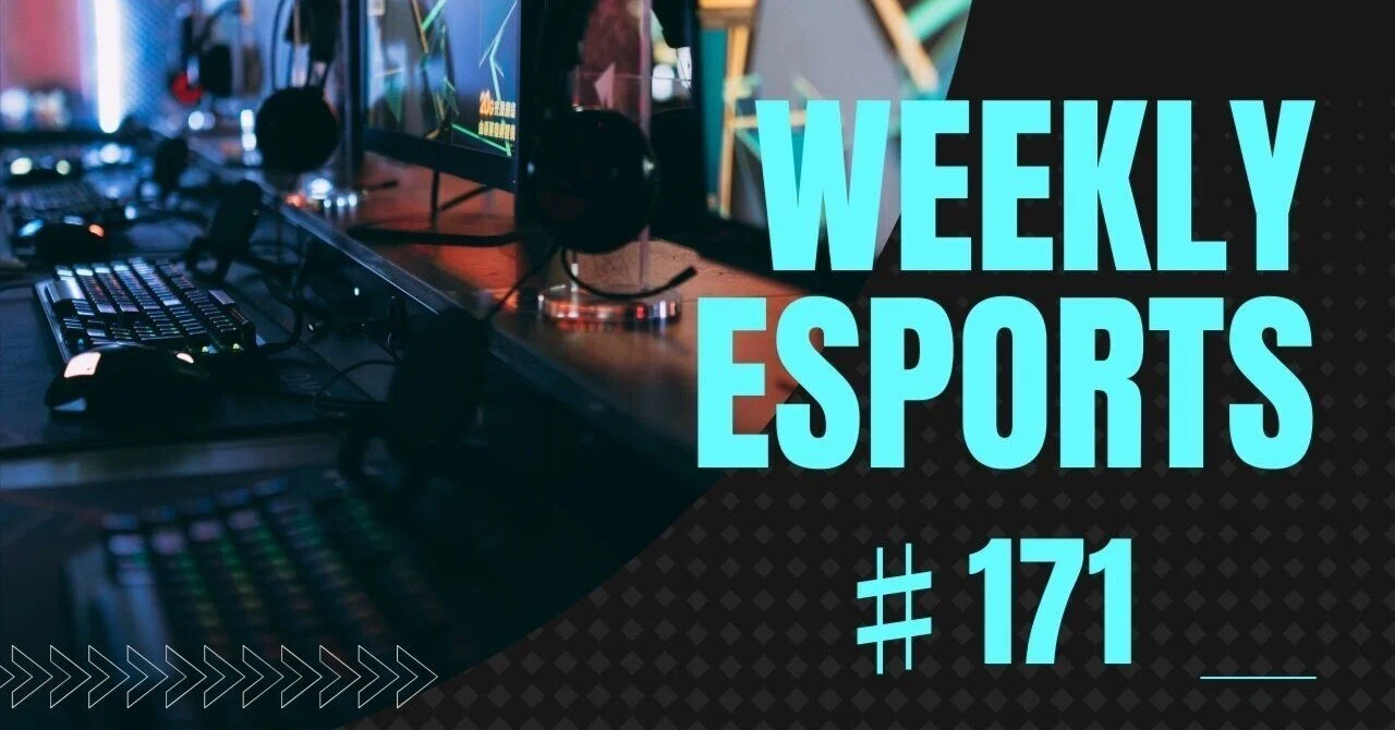 Weekly eSports♯171「日本チームがFPS世界大会で準優勝」含む計10本｜Yuki Tatsuta