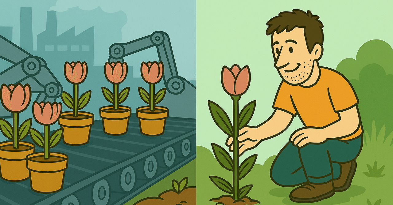 🌸 「その花、誰の種?」──二次情報を種にした“既視感だらけの花”が咲く前に広告代理店を卒業したら、名前で飯が食えるようになった人