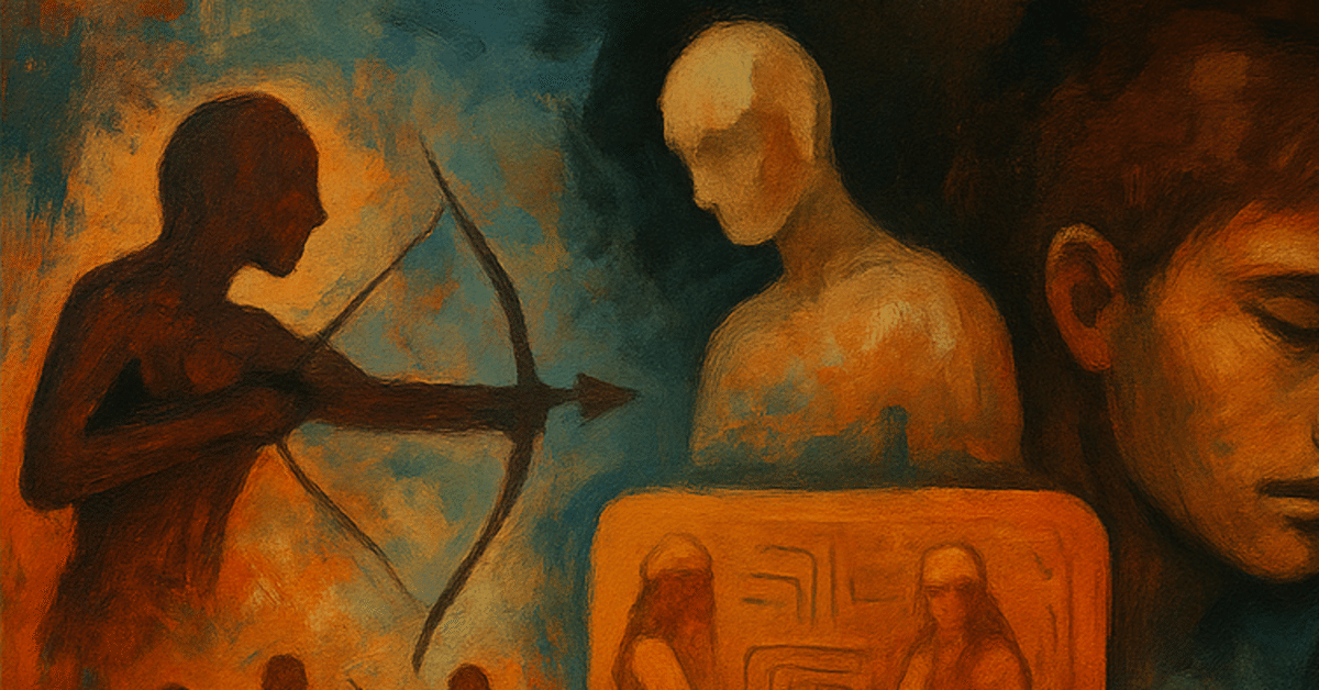 最古の美術（ブロンボス洞窟の刻線）｜やんちゃなやむちゃ