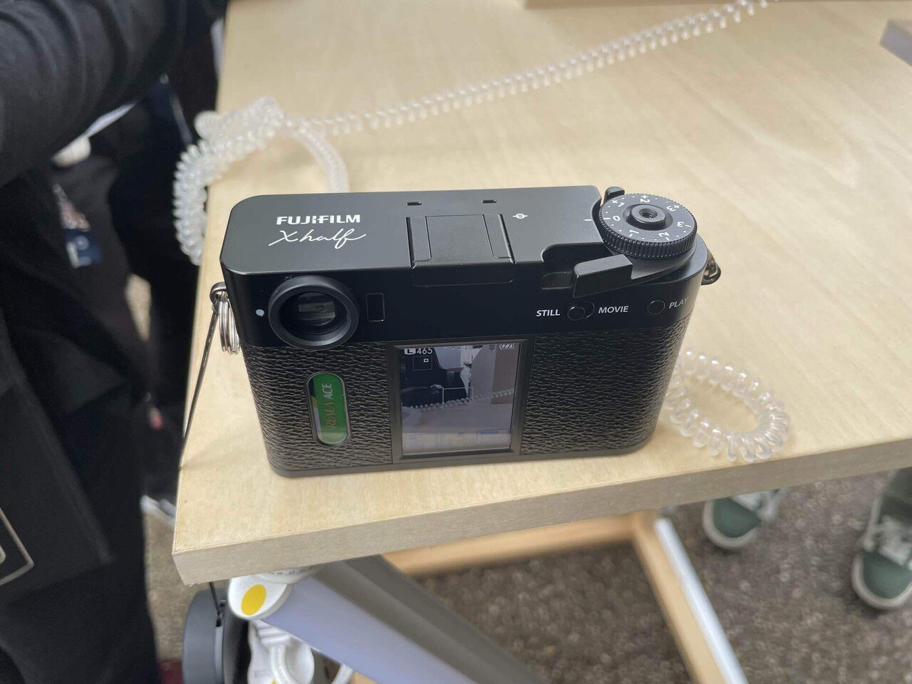 このカメラは、50年ほど前に買ったものです。そのカメラを守ってきた物です。 X Halfとかいうおもしろカメラ。｜霜月まる