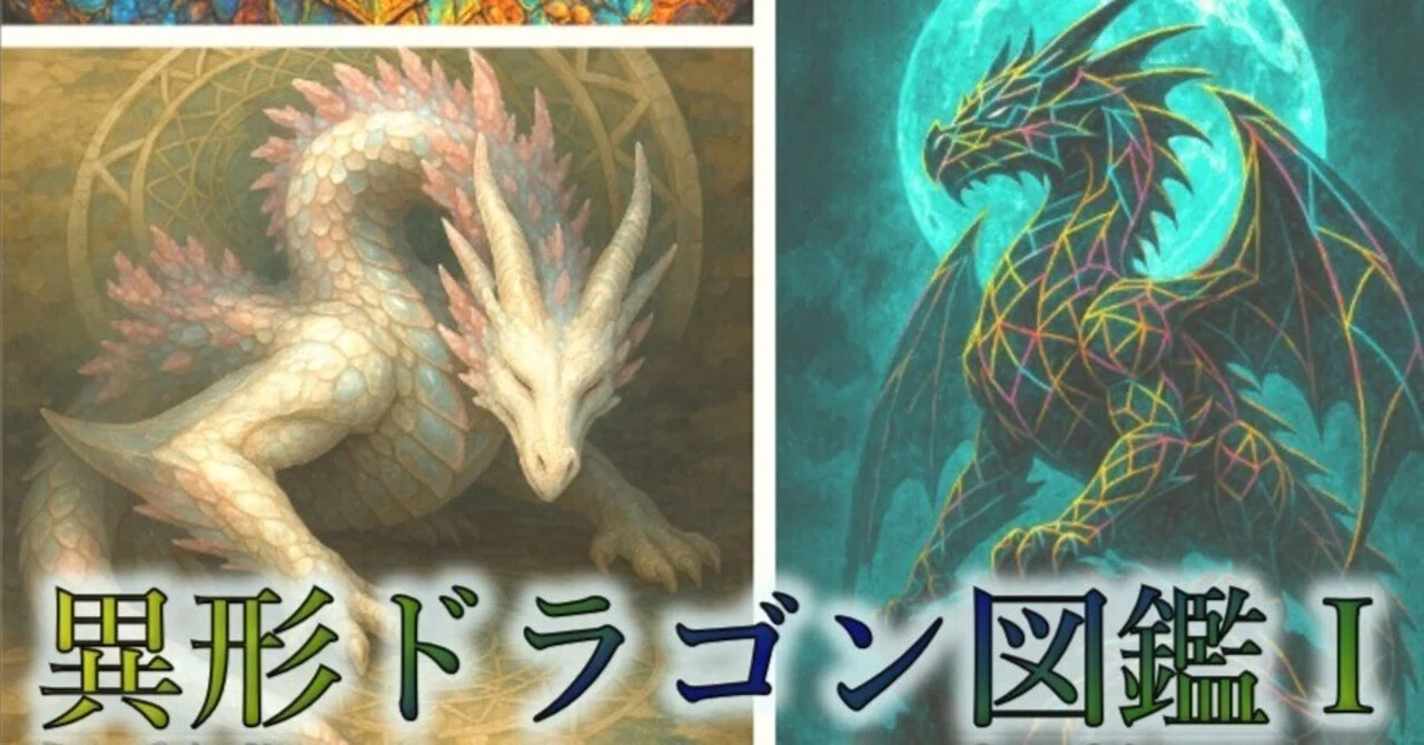 想像のお供『異形ドラゴン図鑑：想像力を解き放つアート』がKindleで